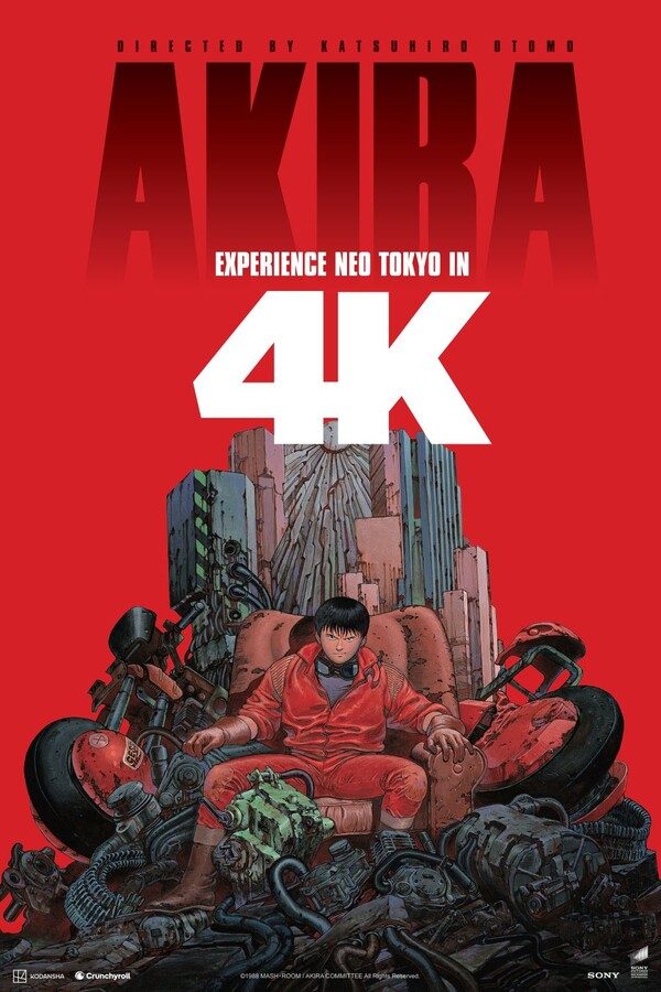 Akira's 4K/IMAX Re-Release Opens With $3.1 Million in the U.S. Over Labor Day Weekend