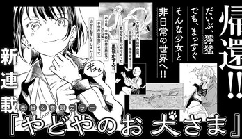 Noragami Creators Adachitoka Announce New Series Yadoya no Oinu-sama
