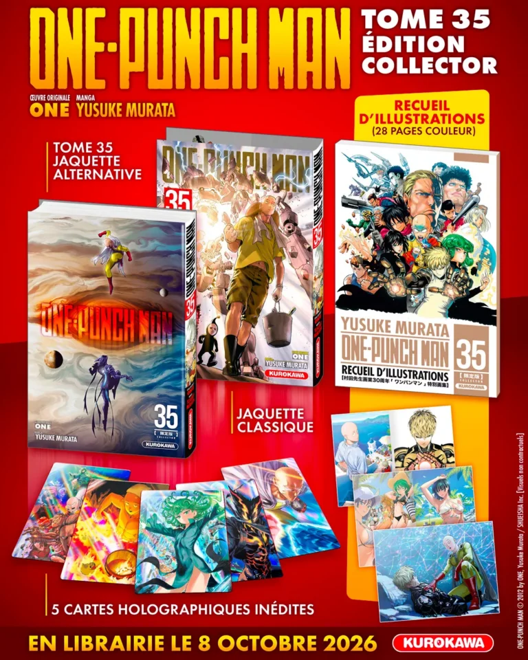 One-Punch Man volume 35 will get a collector's edition