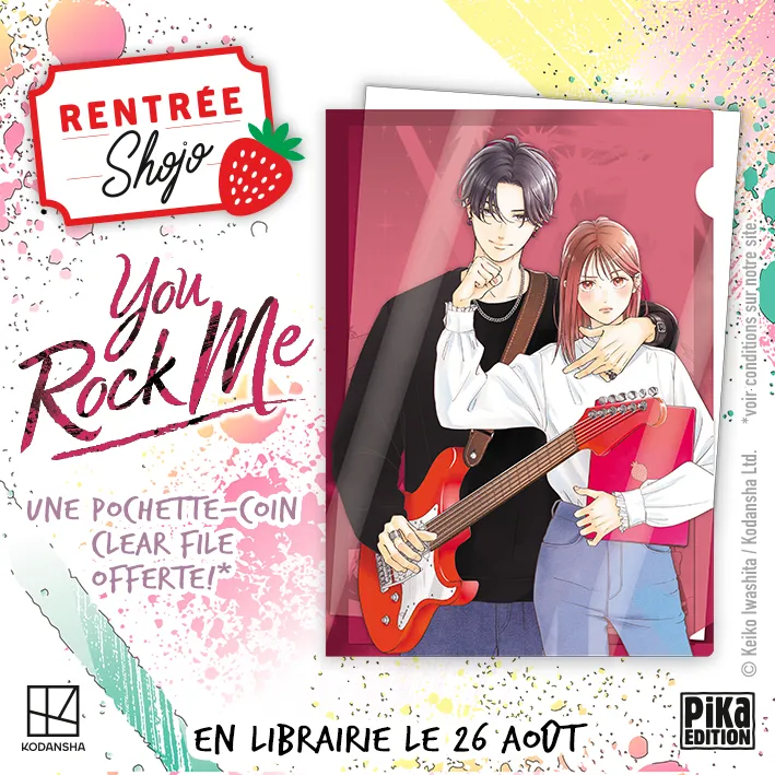 A shojo back-to-school event at Pika Édition and nobi nobi!