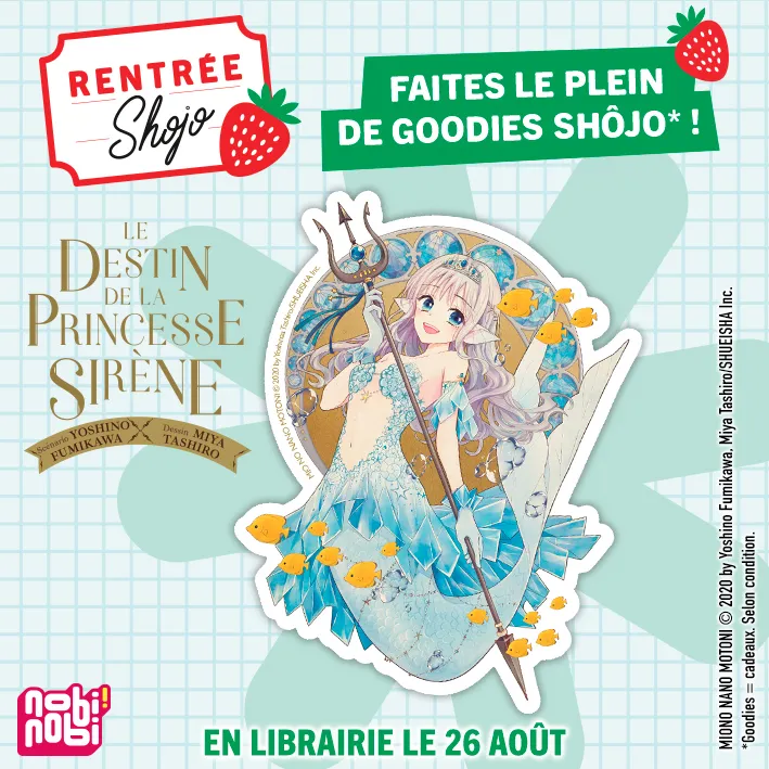 A shojo back-to-school event at Pika Édition and nobi nobi!