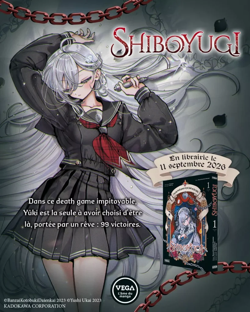 Shiboyugi, a death-game manga coming to Vega