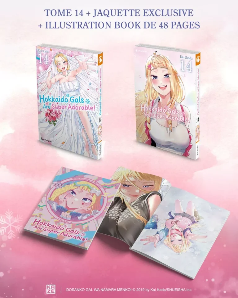 A limited edition for the final volume of Hokkaido Gals Are Super Adorable!