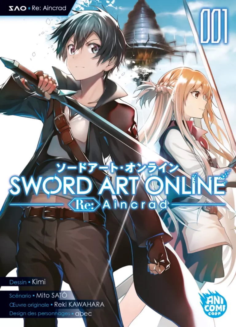 A preview of the manga Sword Art Online – Re: Aincrad at nobi nobi!