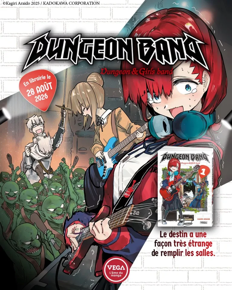The manga Dungeon Band arrives in France