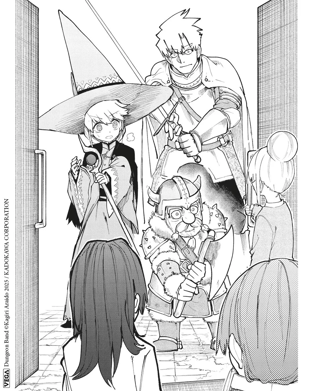 The manga Dungeon Band arrives in France