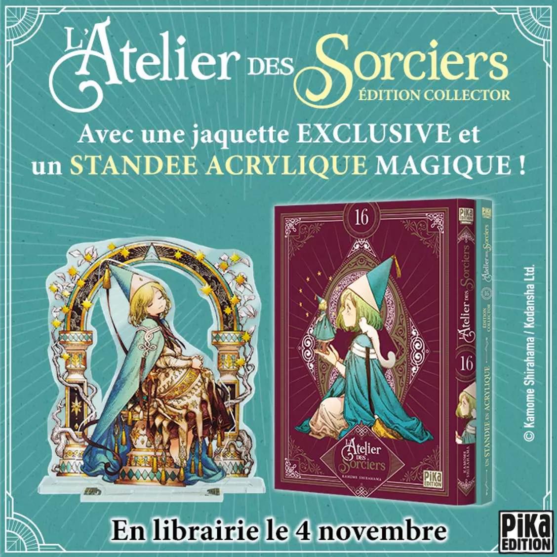 The collector's edition of The Witch's Workshop volume 16 revealed