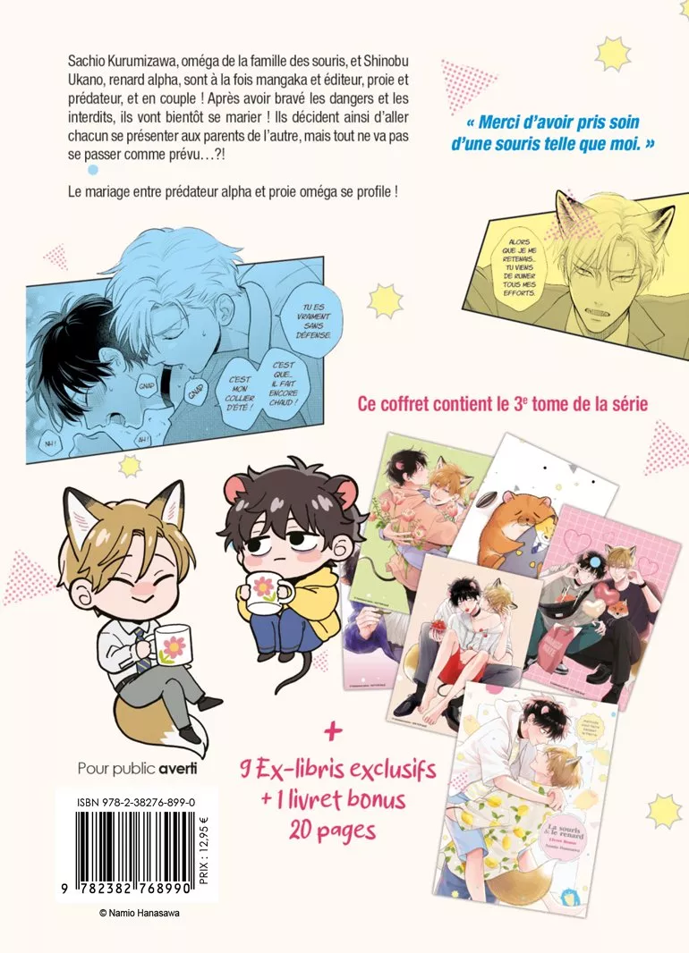 A collector's edition for volume 3 of The Mouse & the Fox