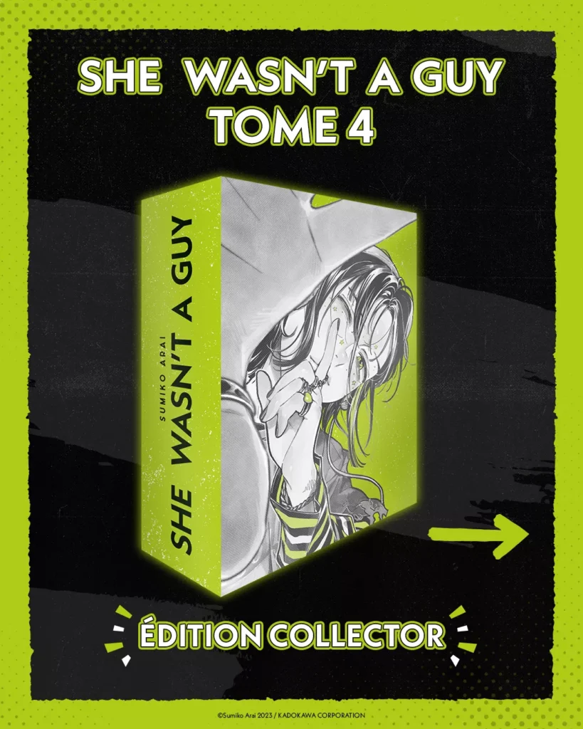 The collector's edition of She Wasn't a Guy volume 4 revealed