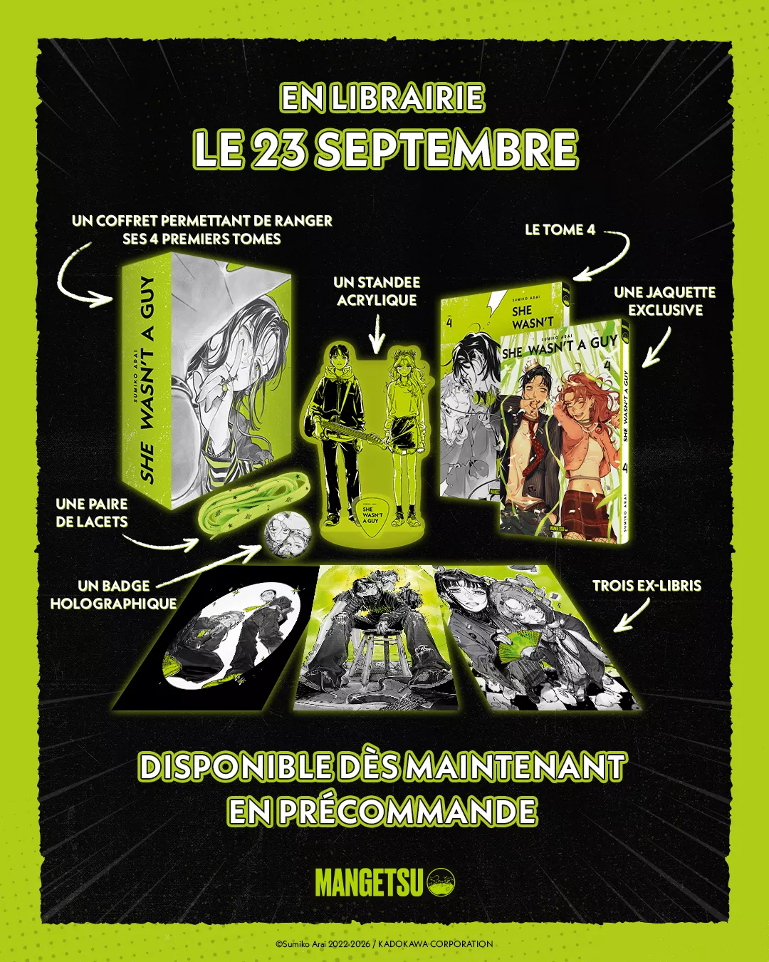The collector's edition of She Wasn't a Guy volume 4 revealed