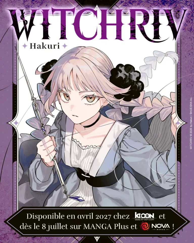 WITCHRIV arrives in force at Ki-oon