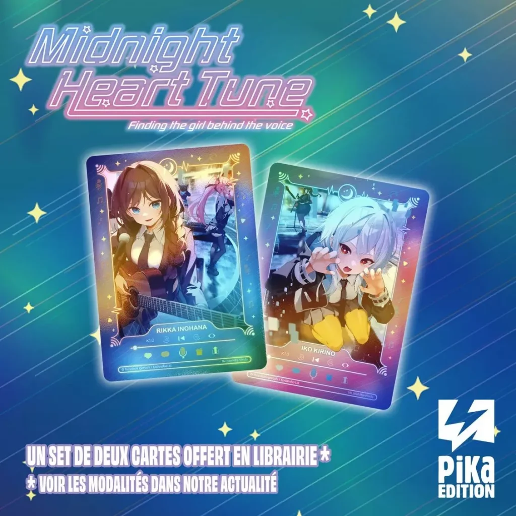 Pika offers Midnight Heart Tune cards