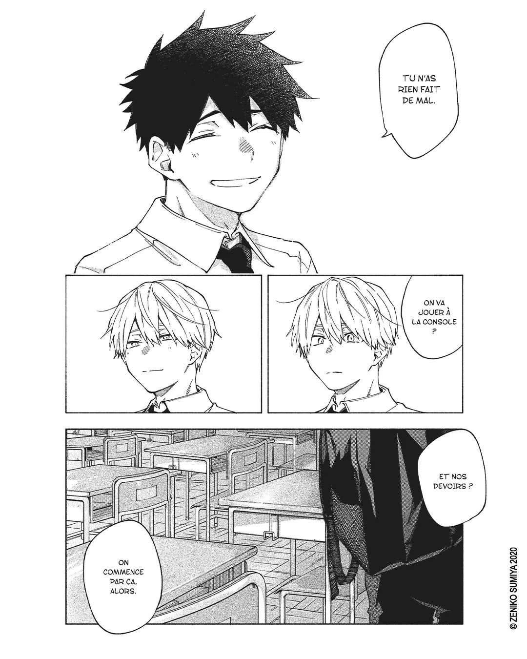 The manga I'm Not in Love announced by Taifu Comics
