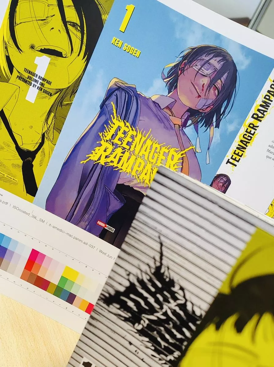 Teenager Rampage!, a new social-issues manga at Panini
