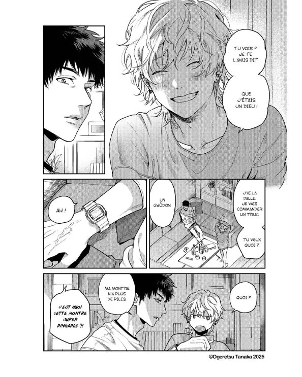 A busy French slate for mangaka Ogeretsu Tanaka
