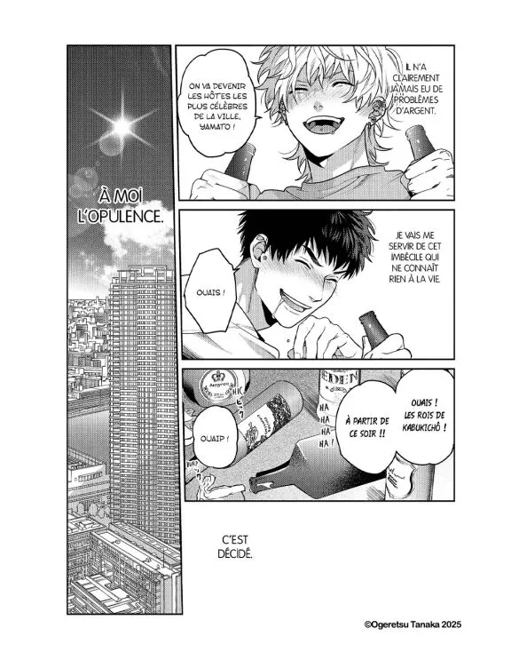 A busy French slate for mangaka Ogeretsu Tanaka