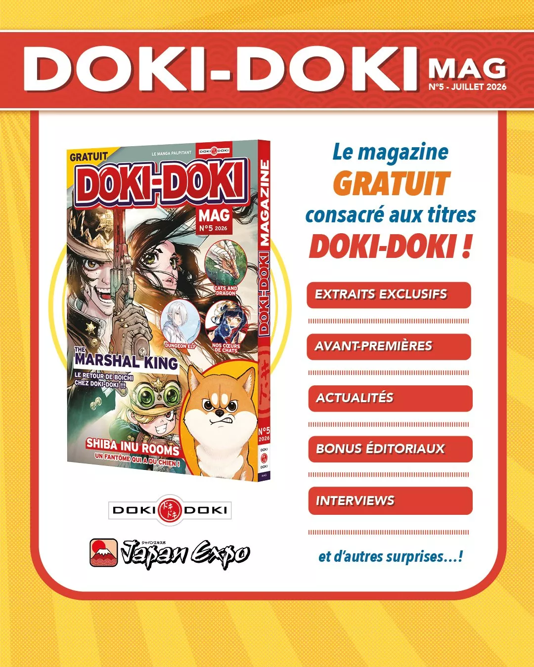 Event: Updated roundup of publisher goodies at Japan Expo 2026