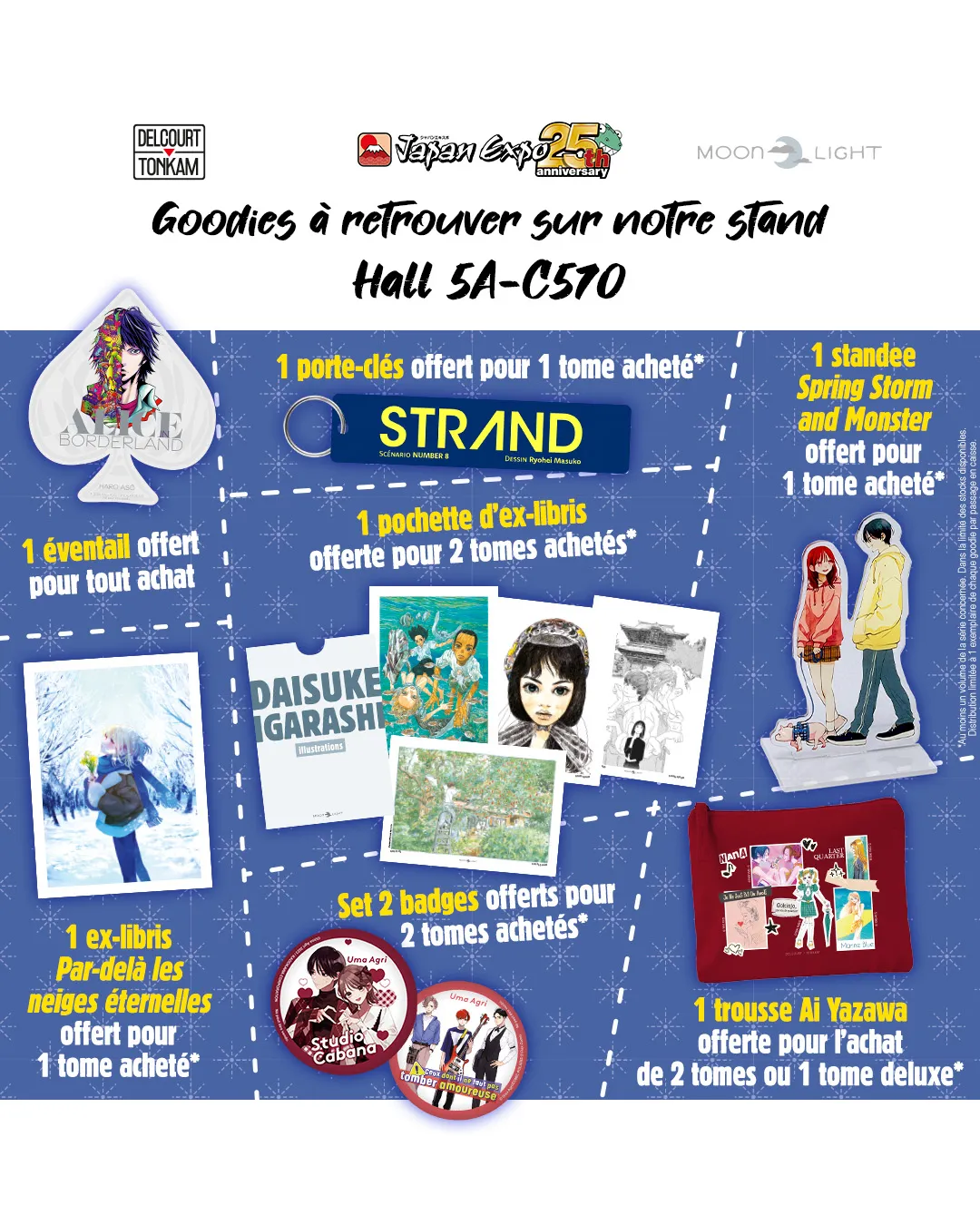 Event: Updated roundup of publisher goodies at Japan Expo 2026