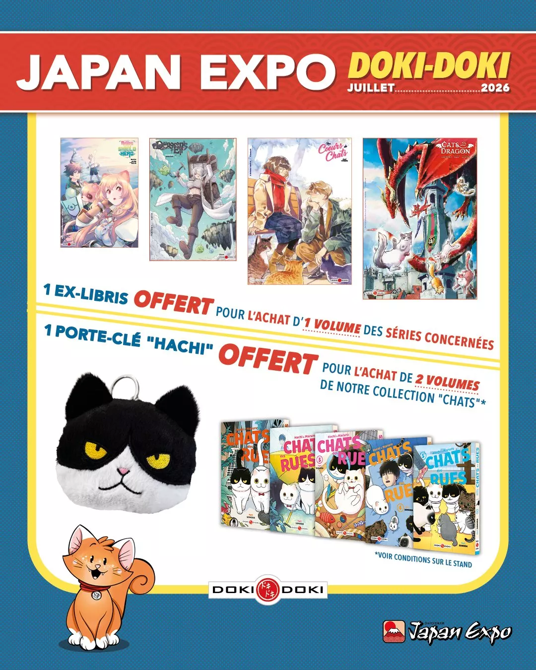 Event: Updated roundup of publisher goodies at Japan Expo 2026