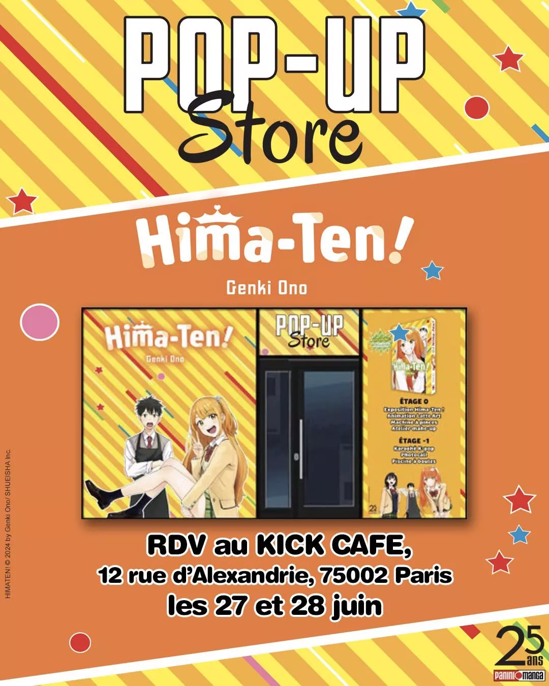 Panini reveals surprises for the launch of Hima-Ten!
