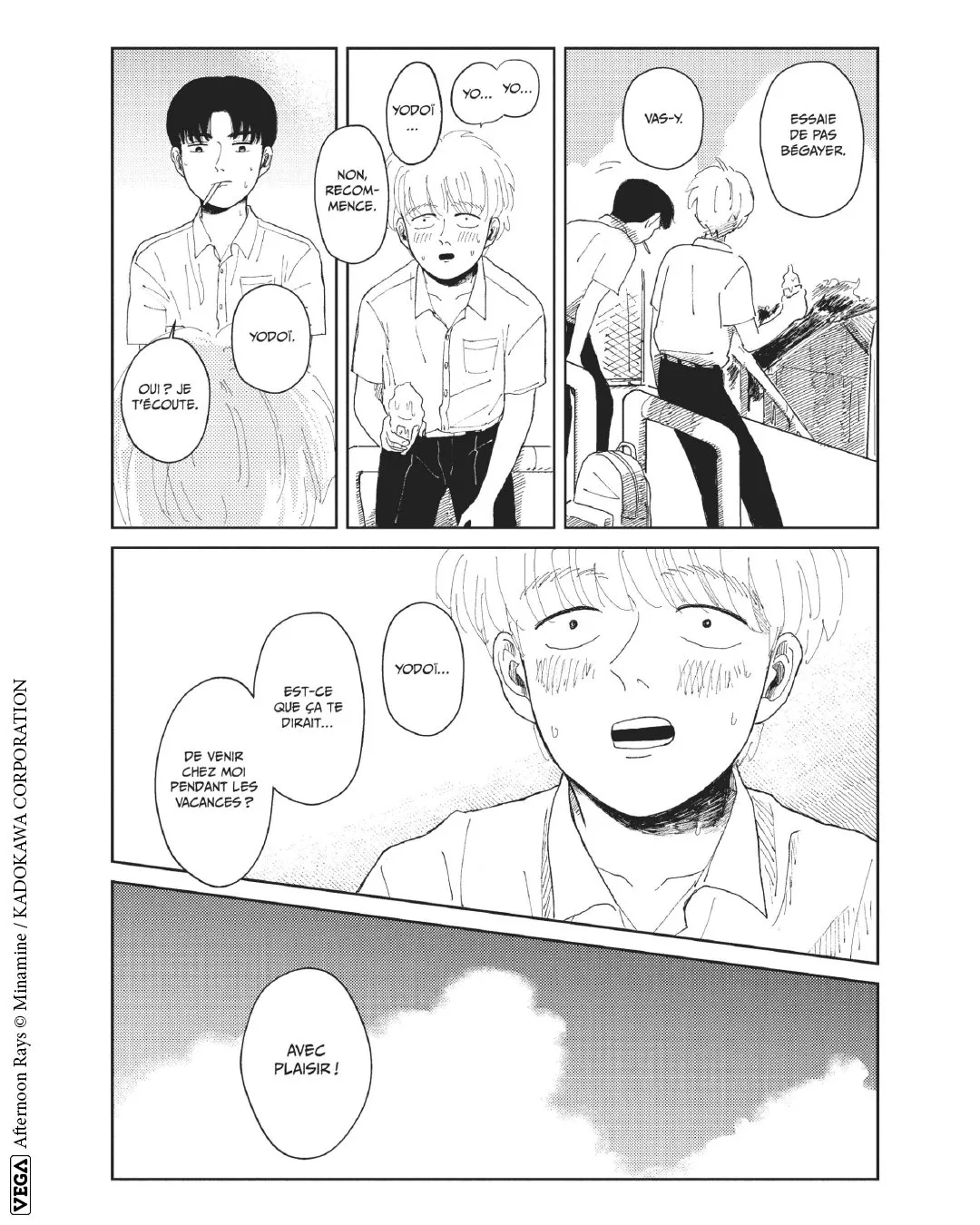 The manga Afternoon Rays announced in France by Vega