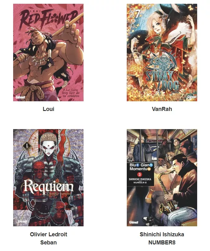 Event: Meet Glenat Manga's authors at Japan Expo