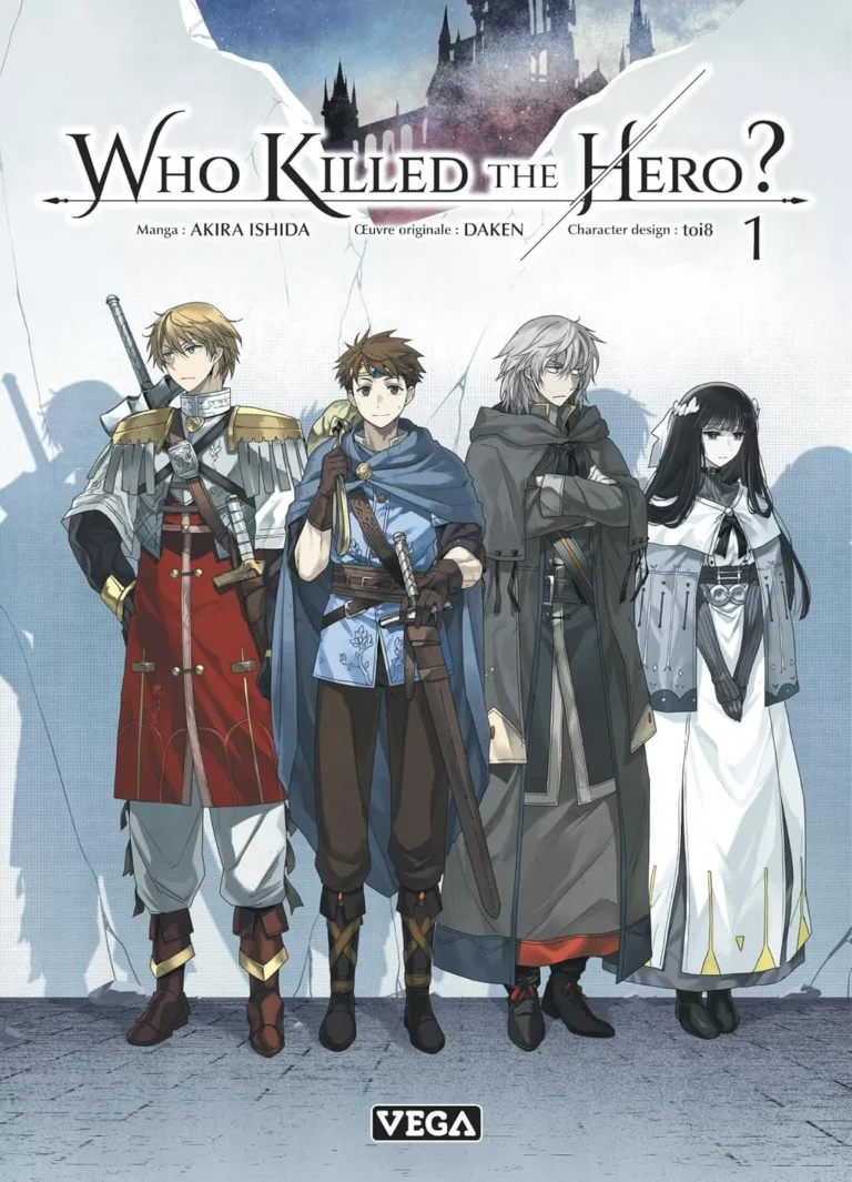 The manga Who Killed the Hero? announced in France by Vega