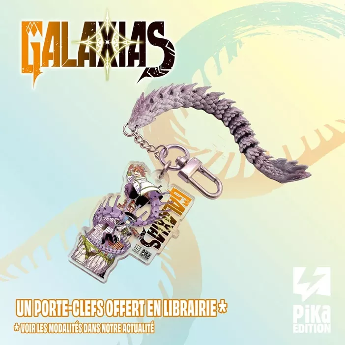 Pika offers a Galaxias keychain