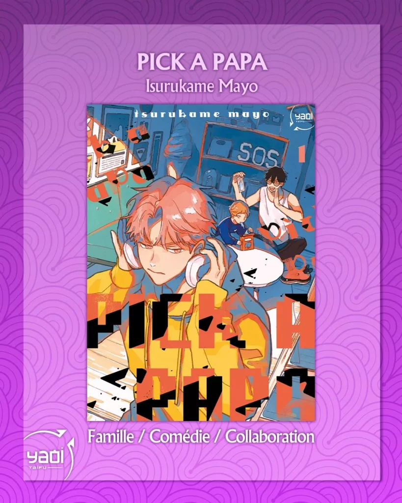 The manga Pick a Papa arrives at Taifu Comics