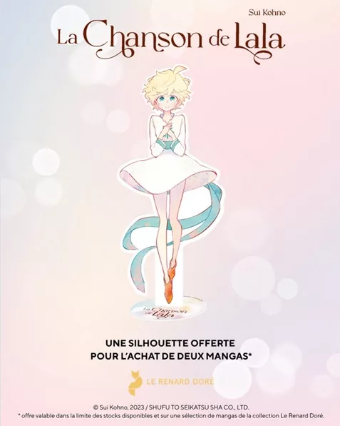Le Renard Dore offers a La Chanson de Lala silhouette figure