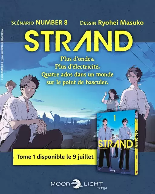 Full details on the French release of the manga Strand