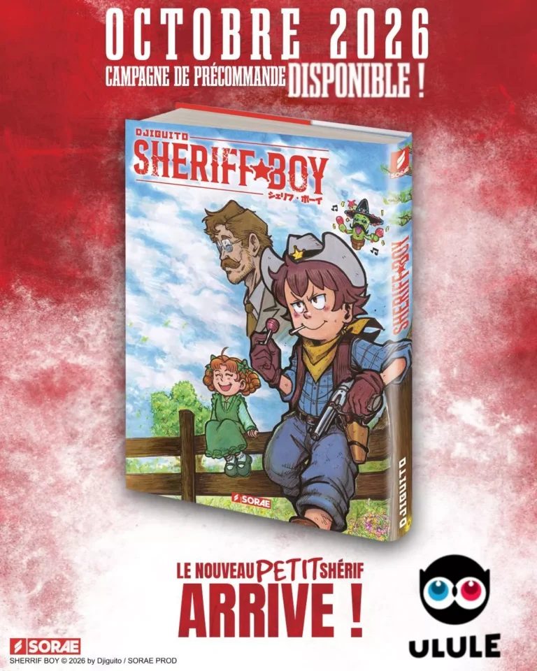 Djiguito reveals SHERIFF BOY, his new manga