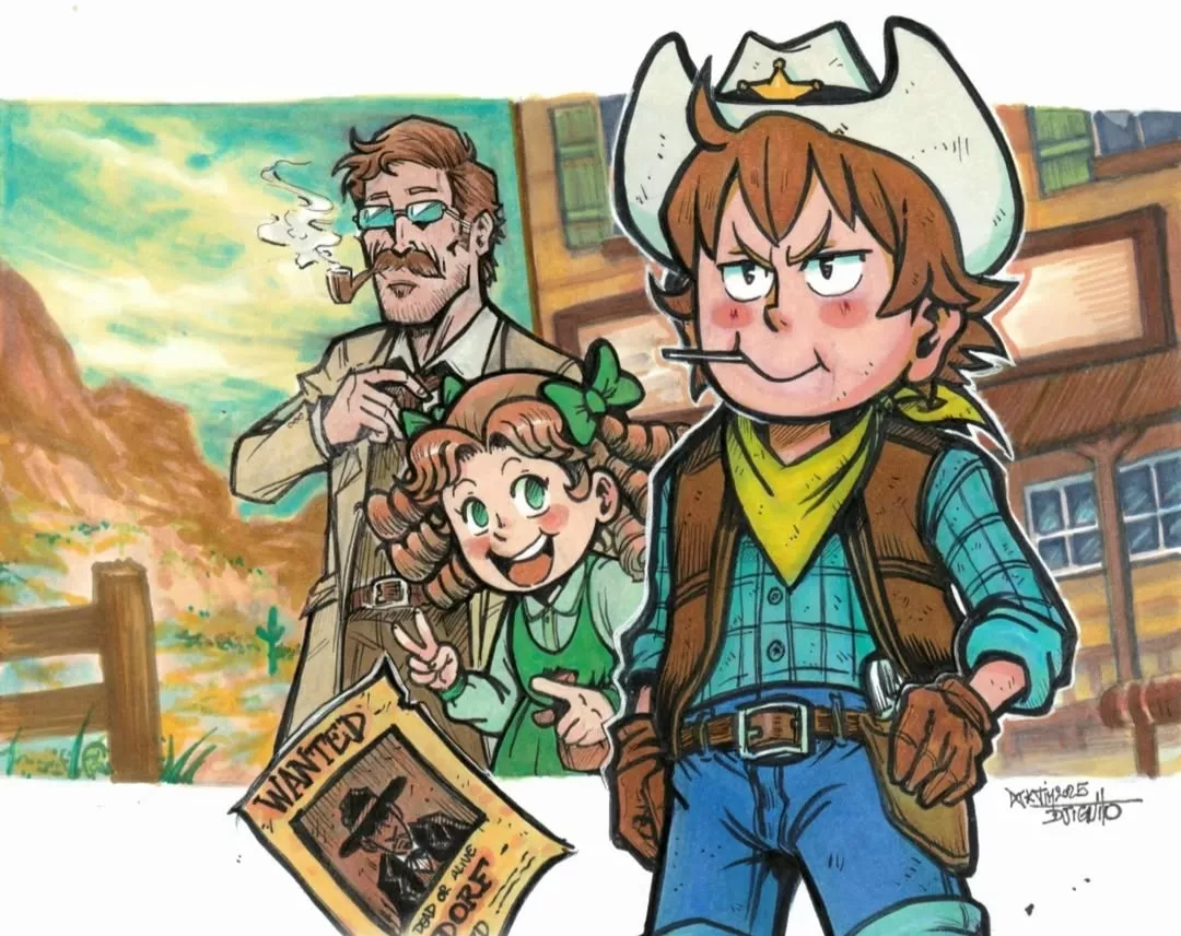 Djiguito reveals SHERIFF BOY, his new manga