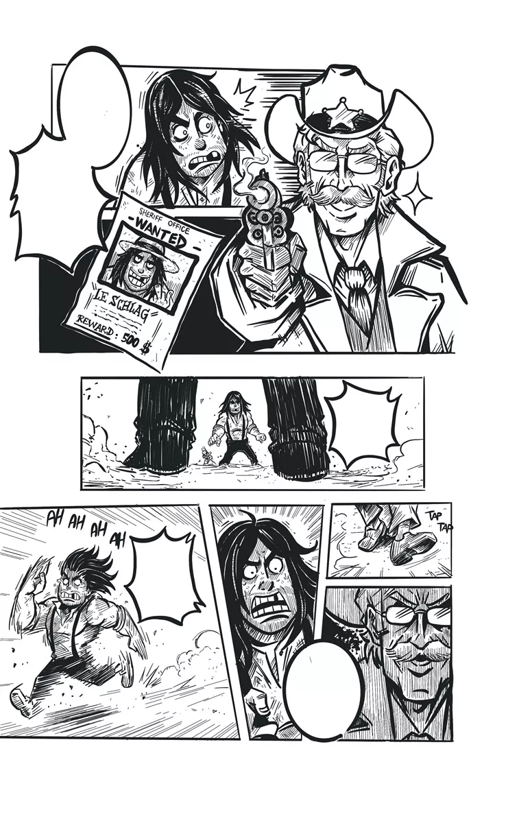 Djiguito reveals SHERIFF BOY, his new manga