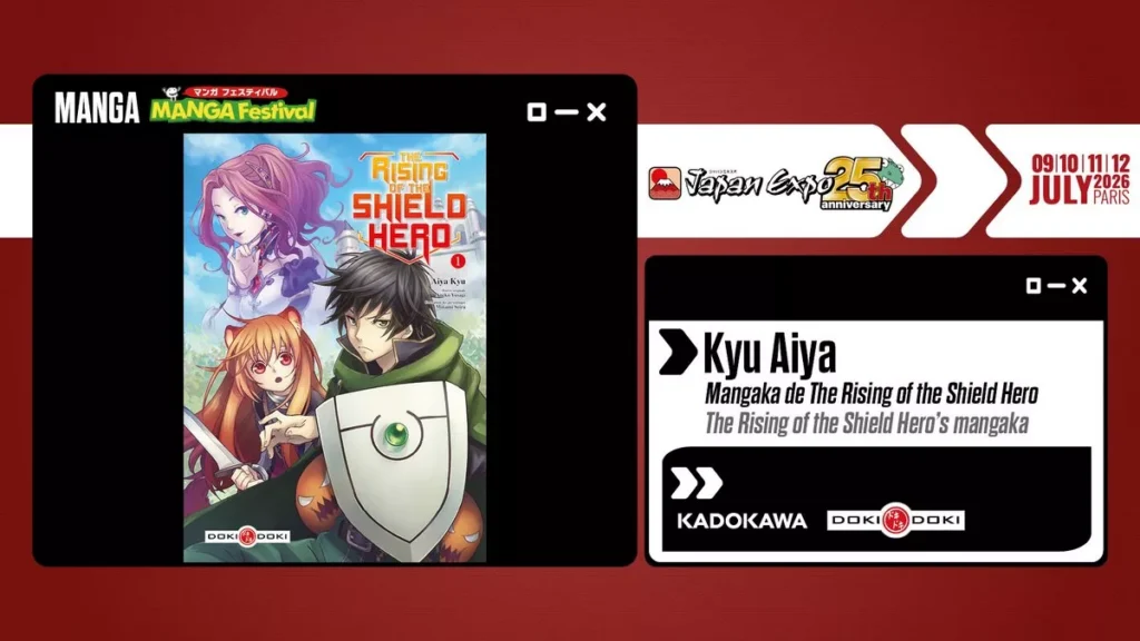 Event: Mangaka Kyu Aiya, Shinichi Ishizuka, and NUMBER8 attending Japan Expo