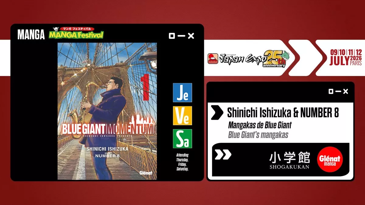 Event: Mangaka Kyu Aiya, Shinichi Ishizuka, and NUMBER8 attending Japan Expo