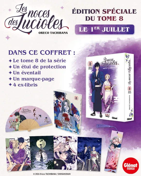 A special edition for volume 8 of Les Noces des Lucioles