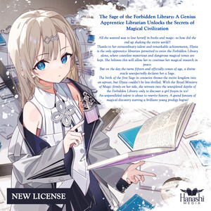 HanashiMedia Licenses The Hated Prince's Do-Over, The Sage of the Forbidden Library, 6 More Light Novels