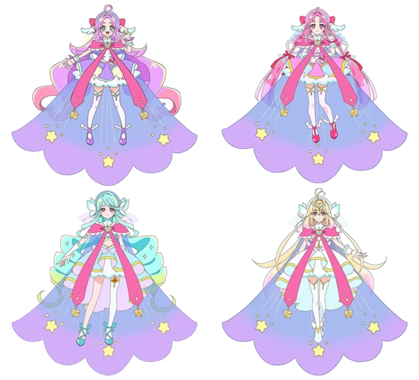 Star Detective Precure! Anime Unveils New Ending Theme, Character Visuals (Contains Spoilers)