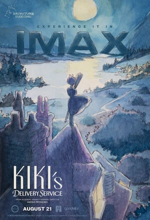Kiki's Delivery Service Will Be Released in UK IMAX Cinemas on Friday