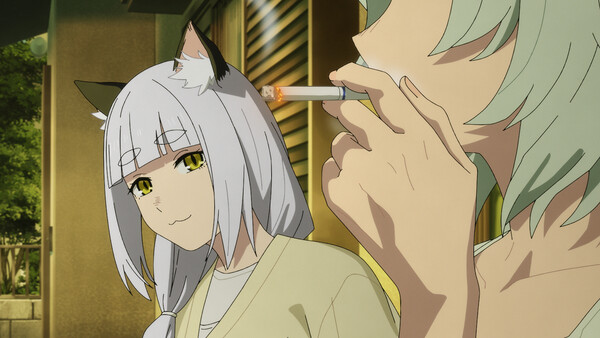 Chainsmoker Cat Anime Casts Yumi Hara