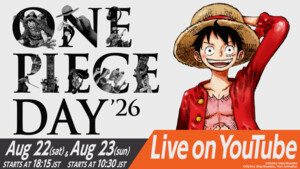 'One Piece Day' Event Streams Worldwide on YouTube onAugust 22-23